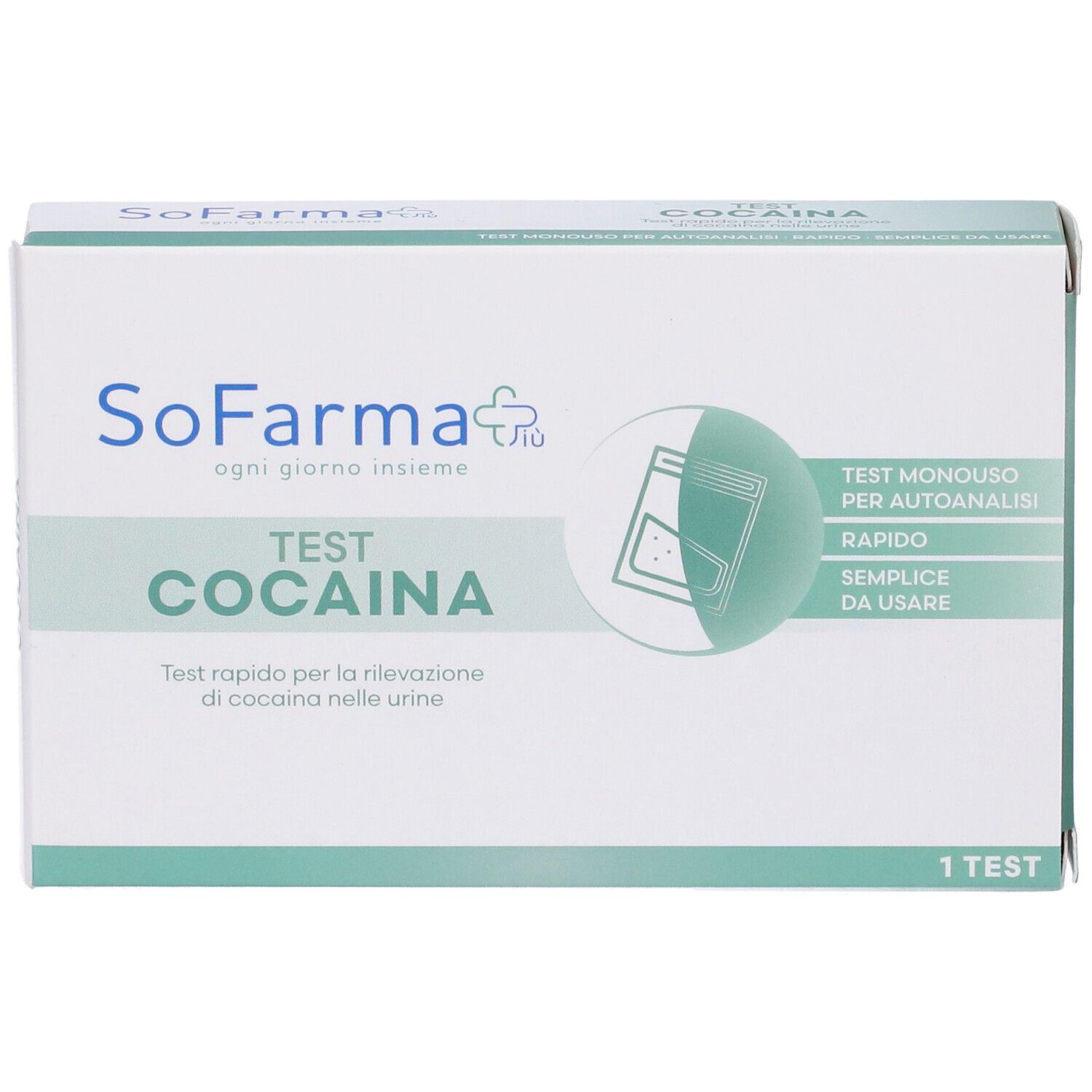 Sofarmapiu' Test Autodiagnostico Rapido Cocaina