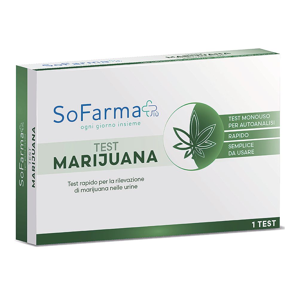 Sofarmapiu' Test Autodiagnostico Rapido Marijuana