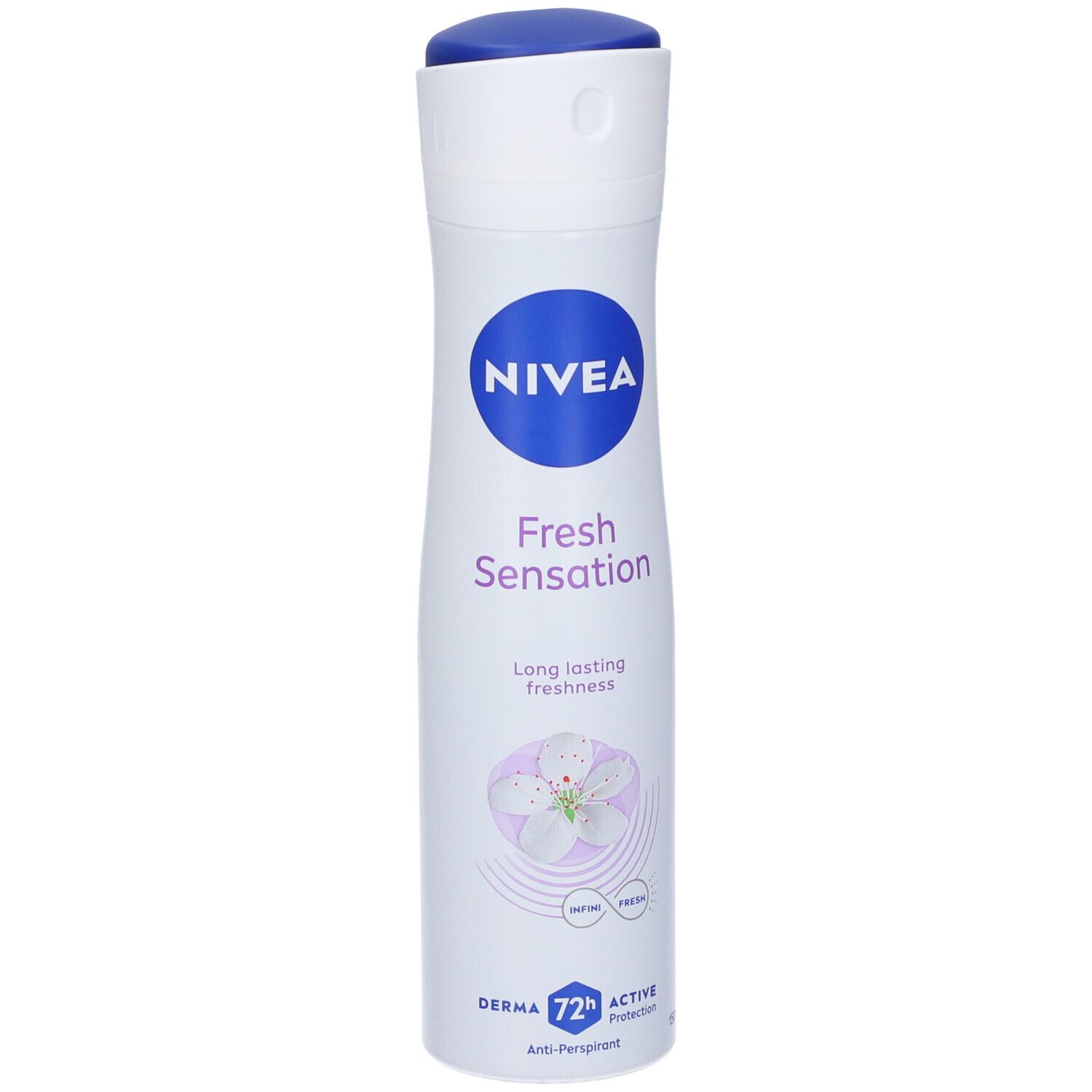 Nivea Fresh Sensation Spray 150 ml, Deodorante donna spray per una protezione fino a 72h