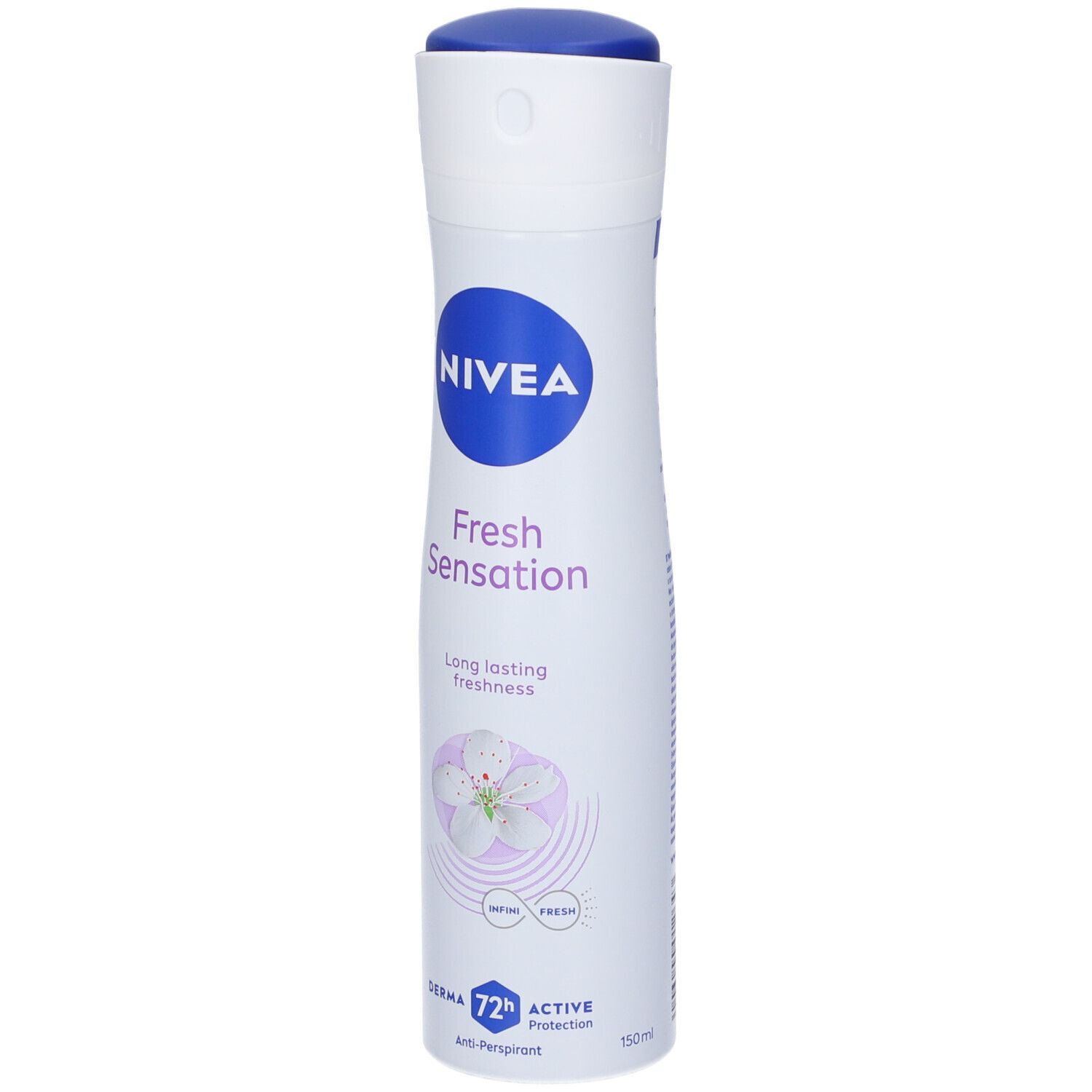 Nivea Fresh Sensation Spray 150 ml, Deodorante donna spray per una protezione fino a 72h