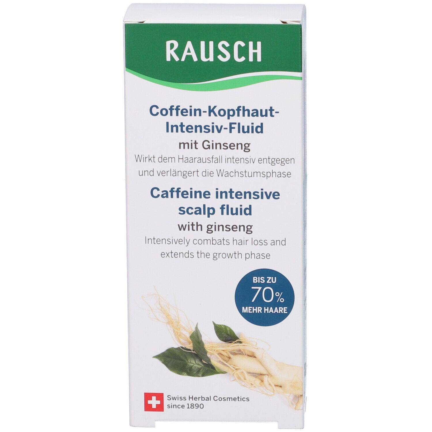 RAUSCH Fluido Intensivo Per Cuoio Capelluto Alla Caffeina Al Ginseng