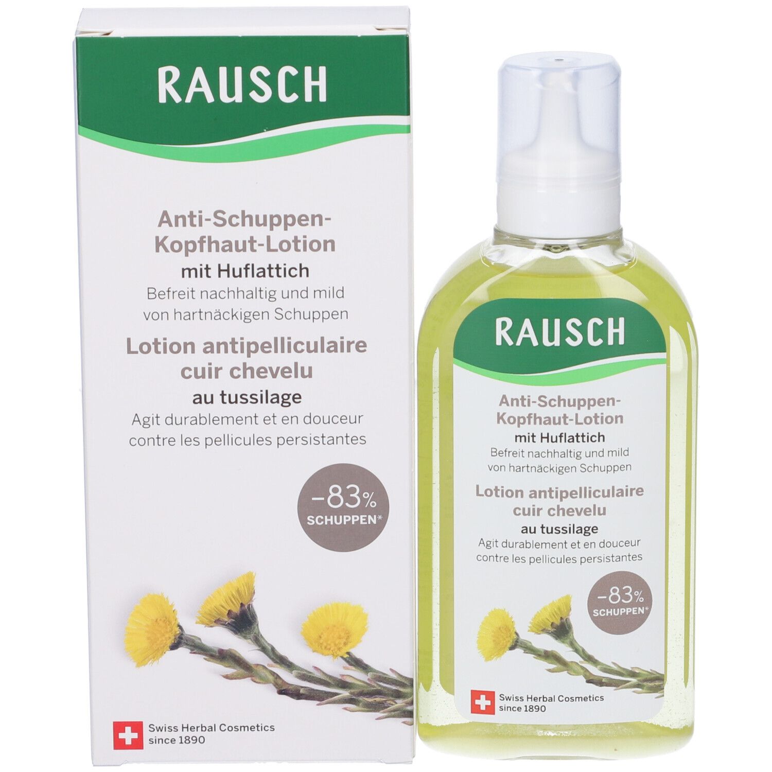 RAUSCH Lozione Antiforfora Per Cuoio Capelluto Alla Tussilaggine