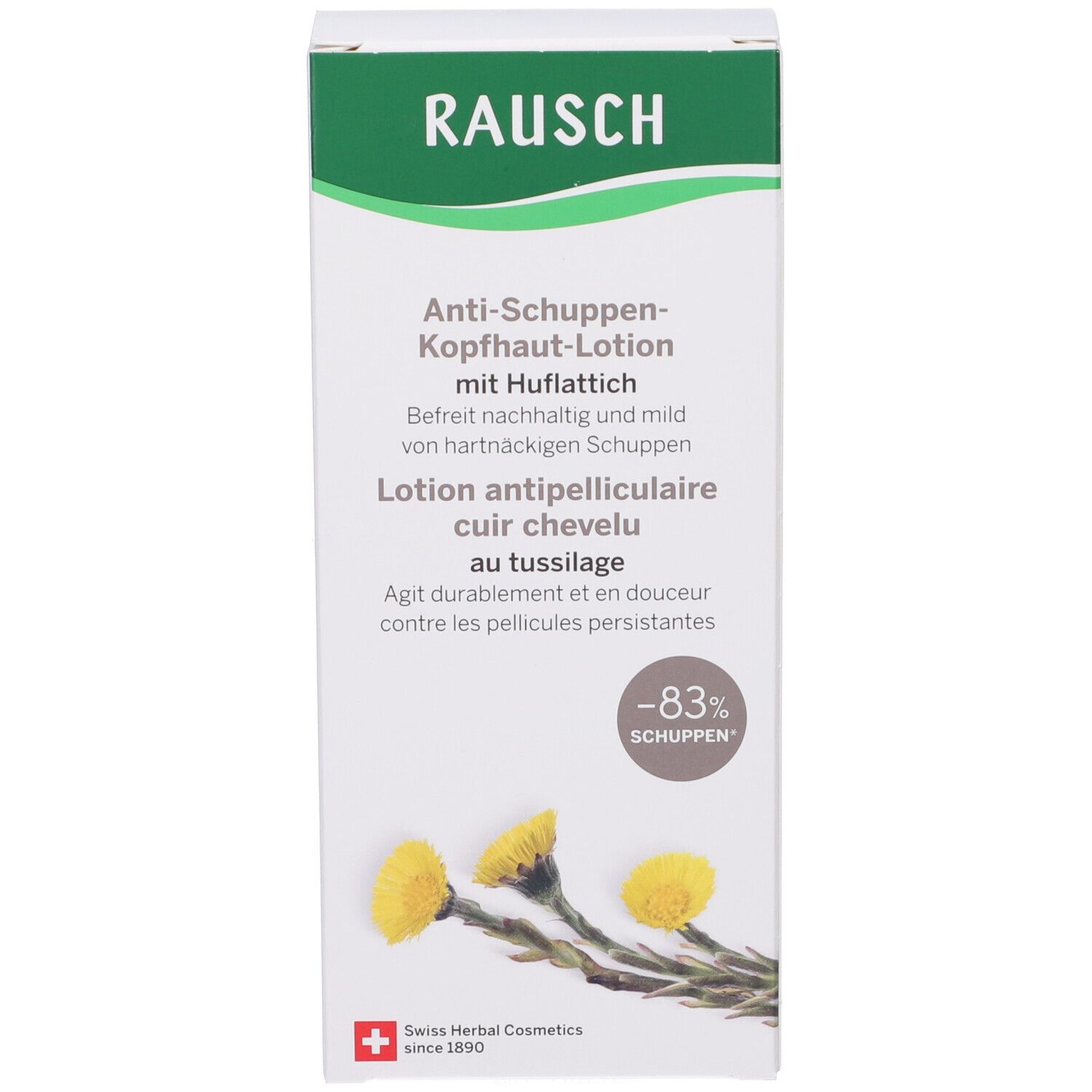 RAUSCH Lozione Antiforfora Per Cuoio Capelluto Alla Tussilaggine