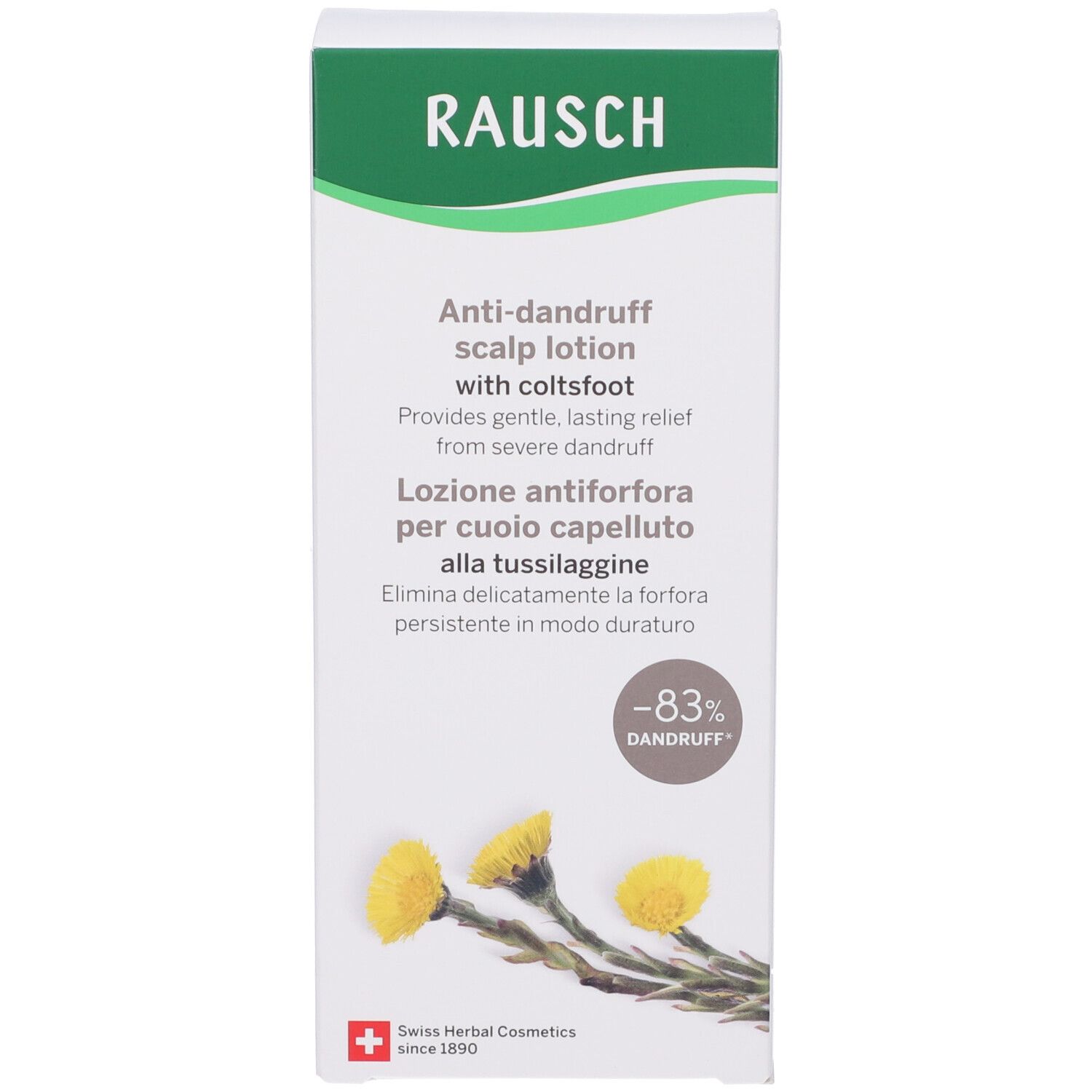 RAUSCH Lozione Antiforfora Per Cuoio Capelluto Alla Tussilaggine