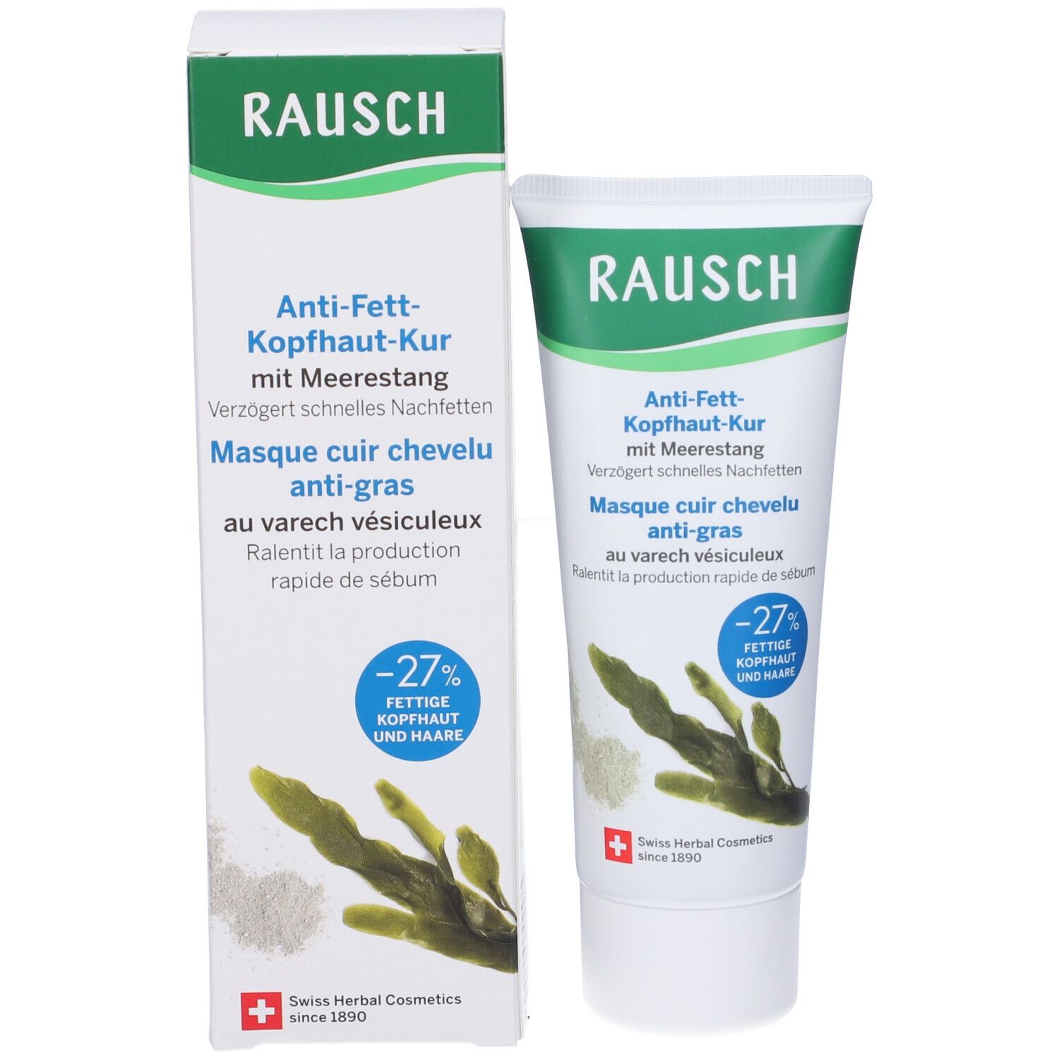 RAUSCH Maschera Antisebo Per Cuoio Capelluto Alla Quercia Marina