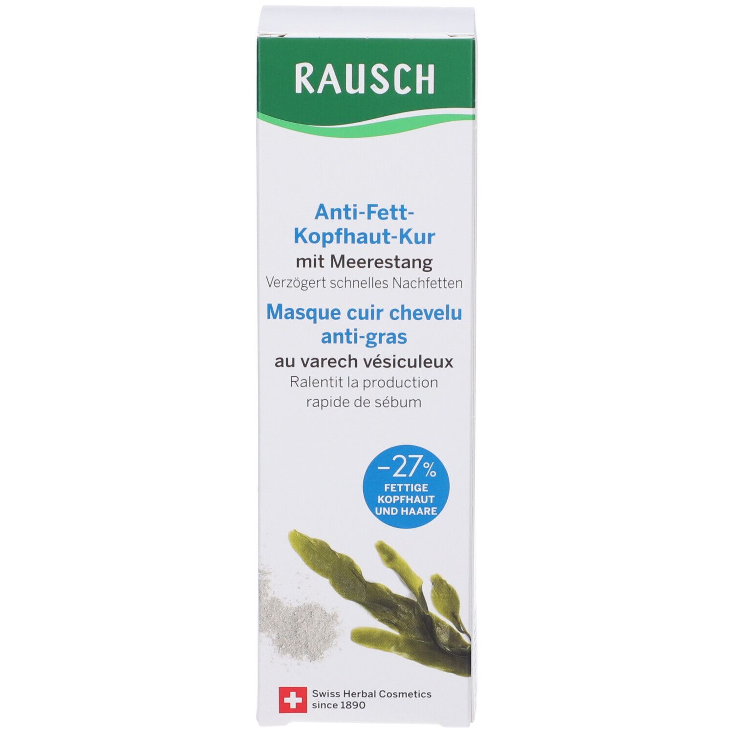 RAUSCH Maschera Antisebo Per Cuoio Capelluto Alla Quercia Marina