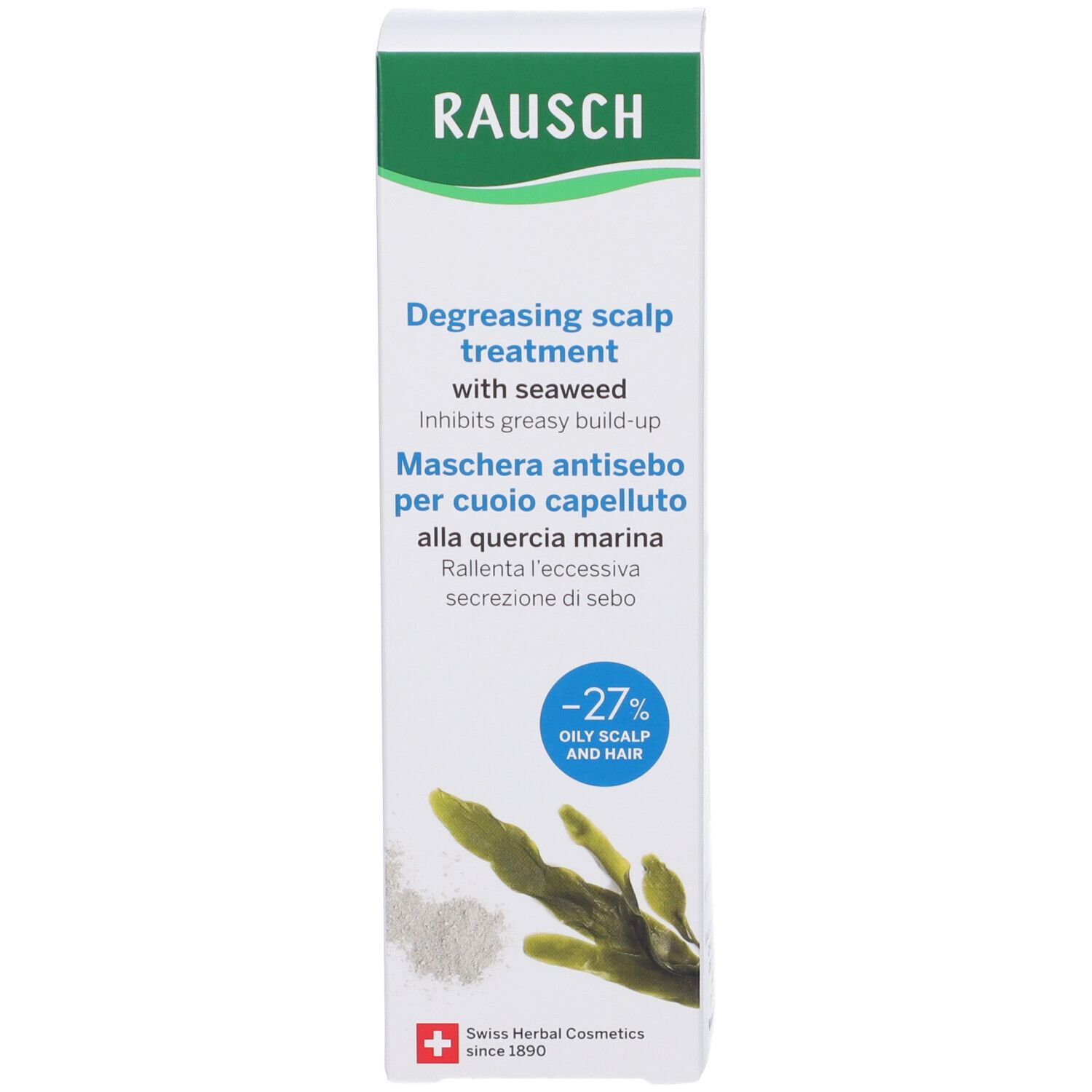 RAUSCH Maschera Antisebo Per Cuoio Capelluto Alla Quercia Marina