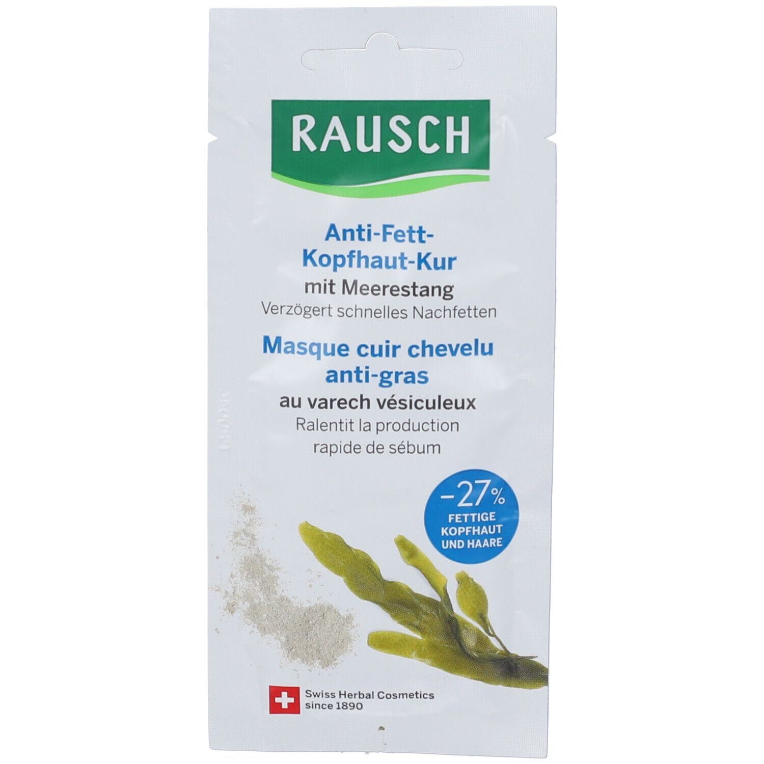 Rausch Maschera Antisebo per Cuoio Capelluto alla Quercia Marina