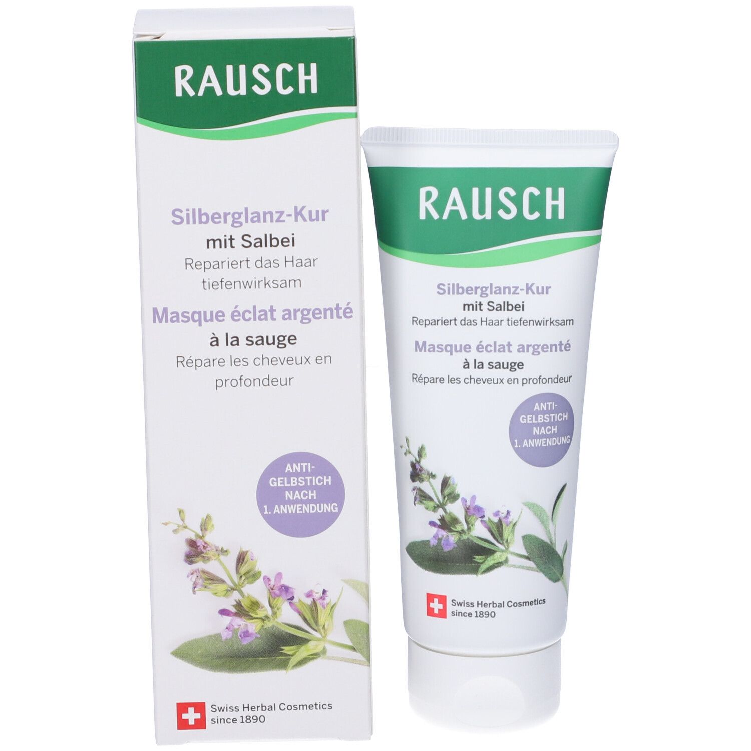 RAUSCH Maschera Lucentezza Argentea Alla Salvia