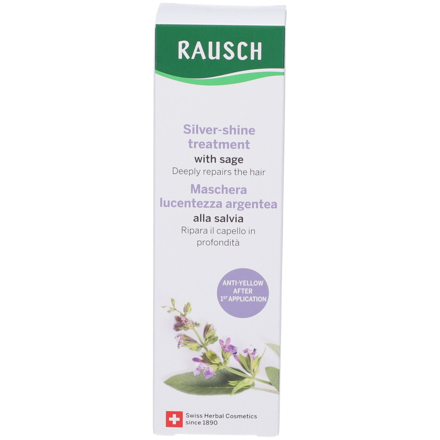RAUSCH Maschera Lucentezza Argentea Alla Salvia