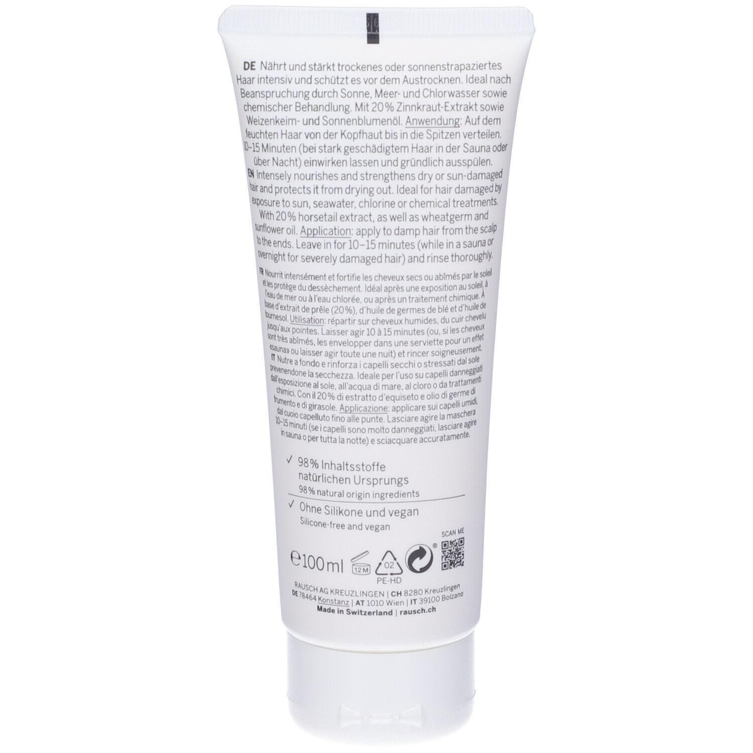 RAUSCH Maschera Nutritiva Al Germe Di Frumento