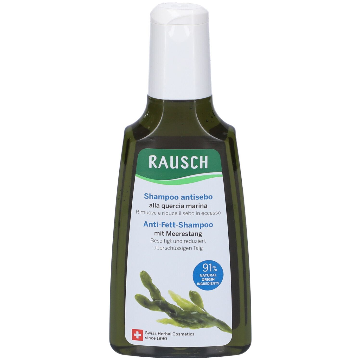RAUSCH Shampoo Antisebo Alla Quercia Marina