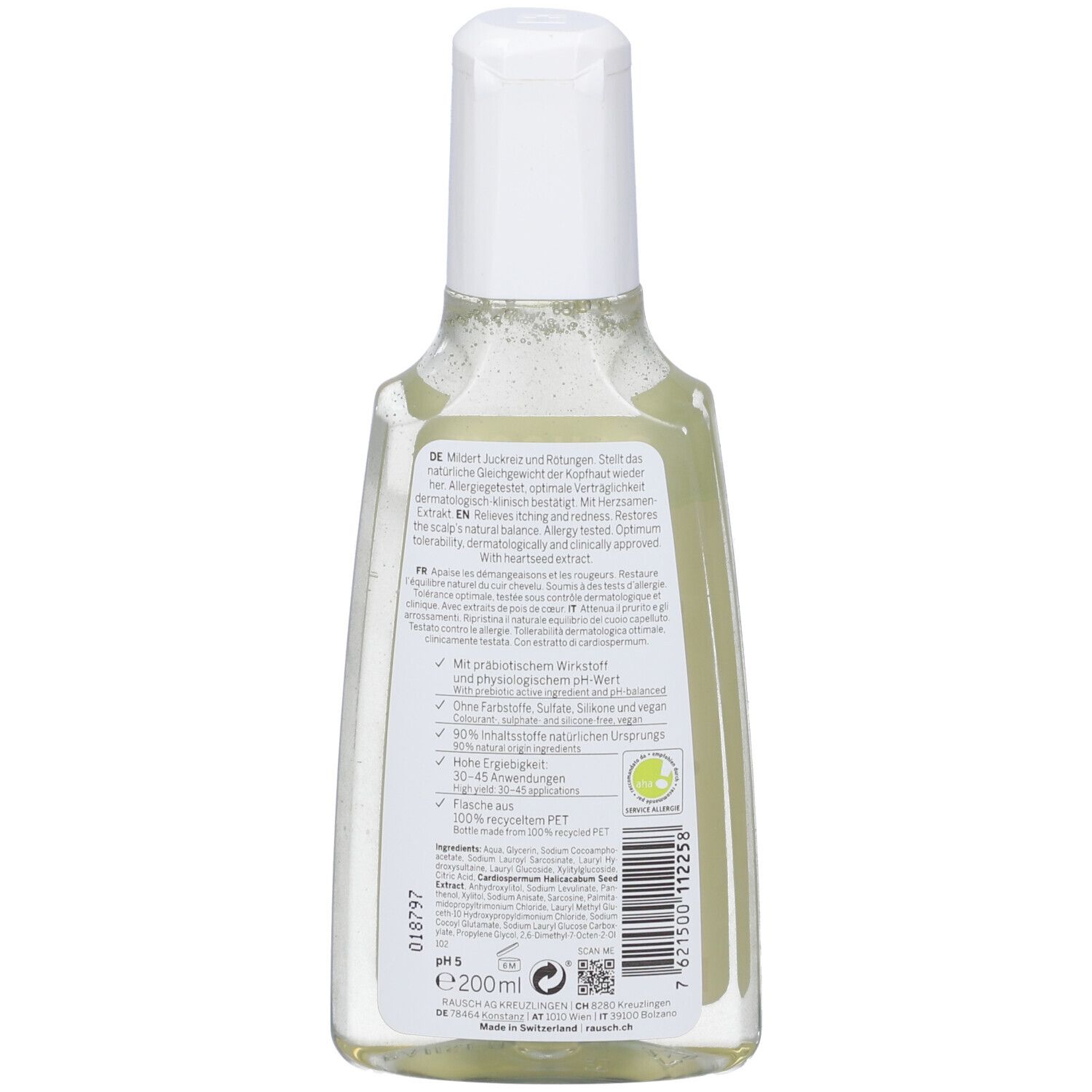 RAUSCH Shampoo Delicato Al Cardiospermum