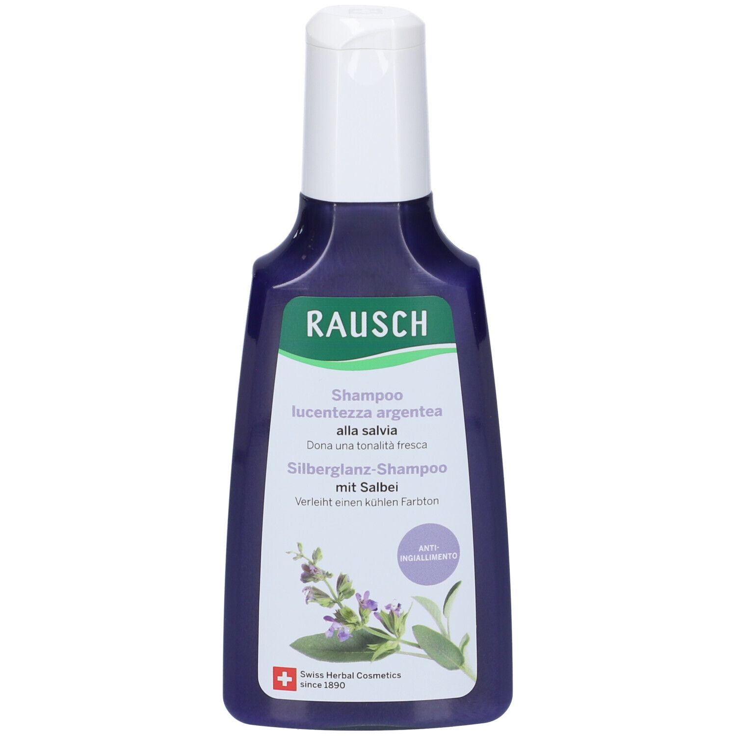 RAUSCH Shampoo Lucentezza Argentea Alla Salvia