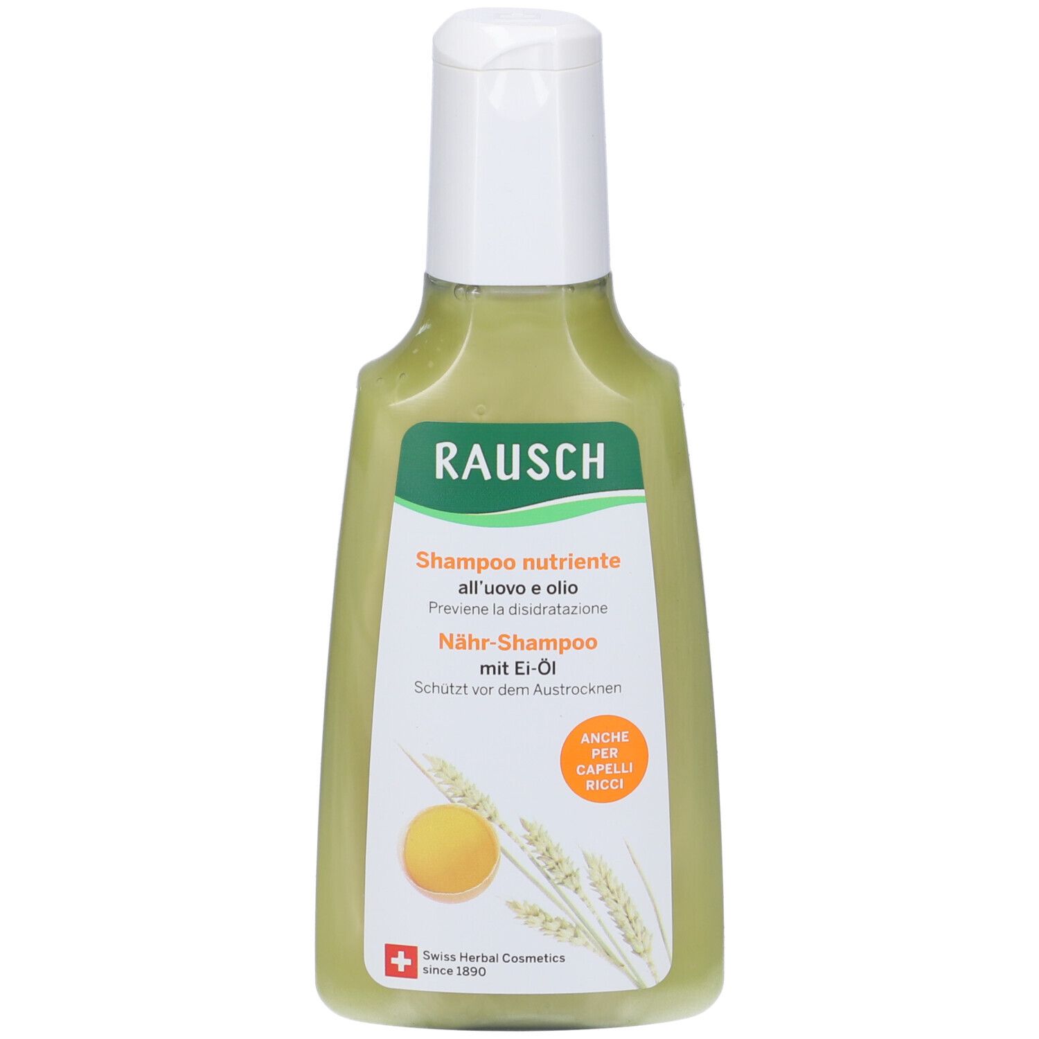 RAUSCH Shampoo Nutriente All’Uovo E Olio