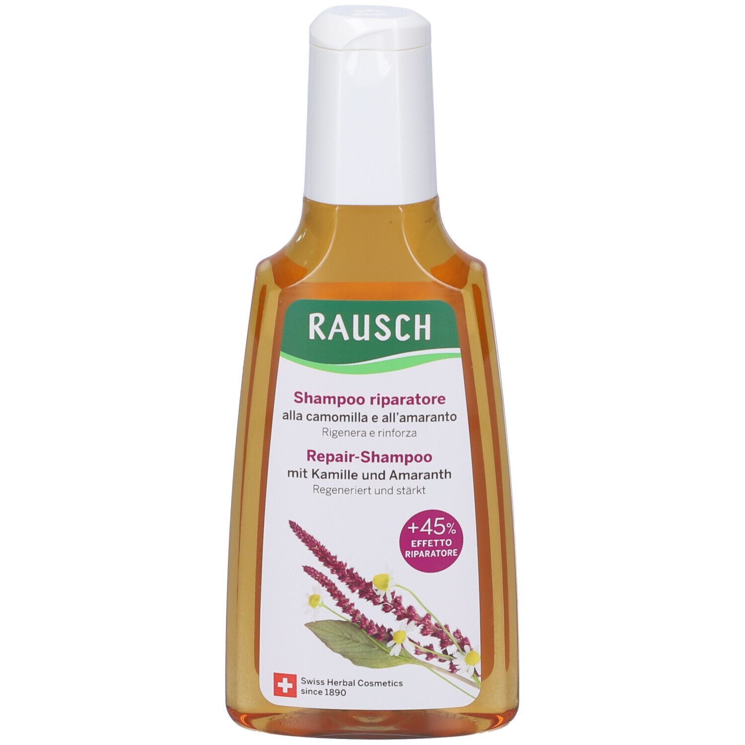 RAUSCH Shampoo Riparatore Alla Camomilla E All’Amaranto