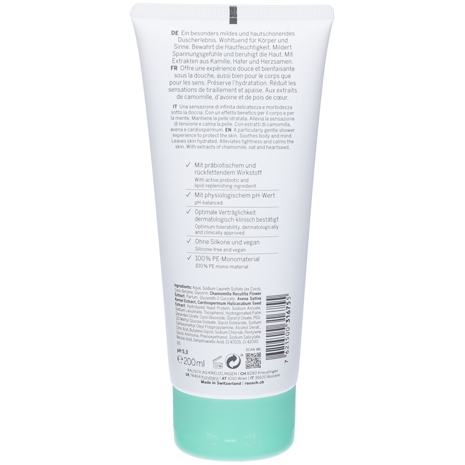 RAUSCH Delicato Shower Gel Alla Camomilla
