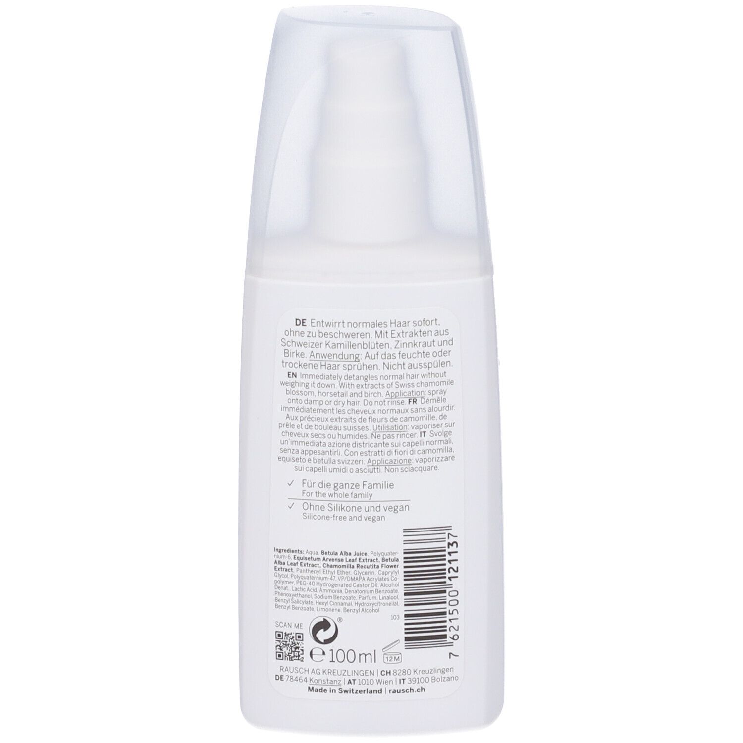 RAUSCH Spray Districante Alle Erbe Svizzere