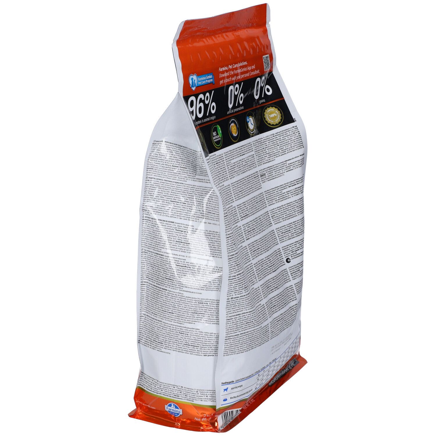 Farmina N&D Herring, Spirulina Aringa Adulto Medio Maxi