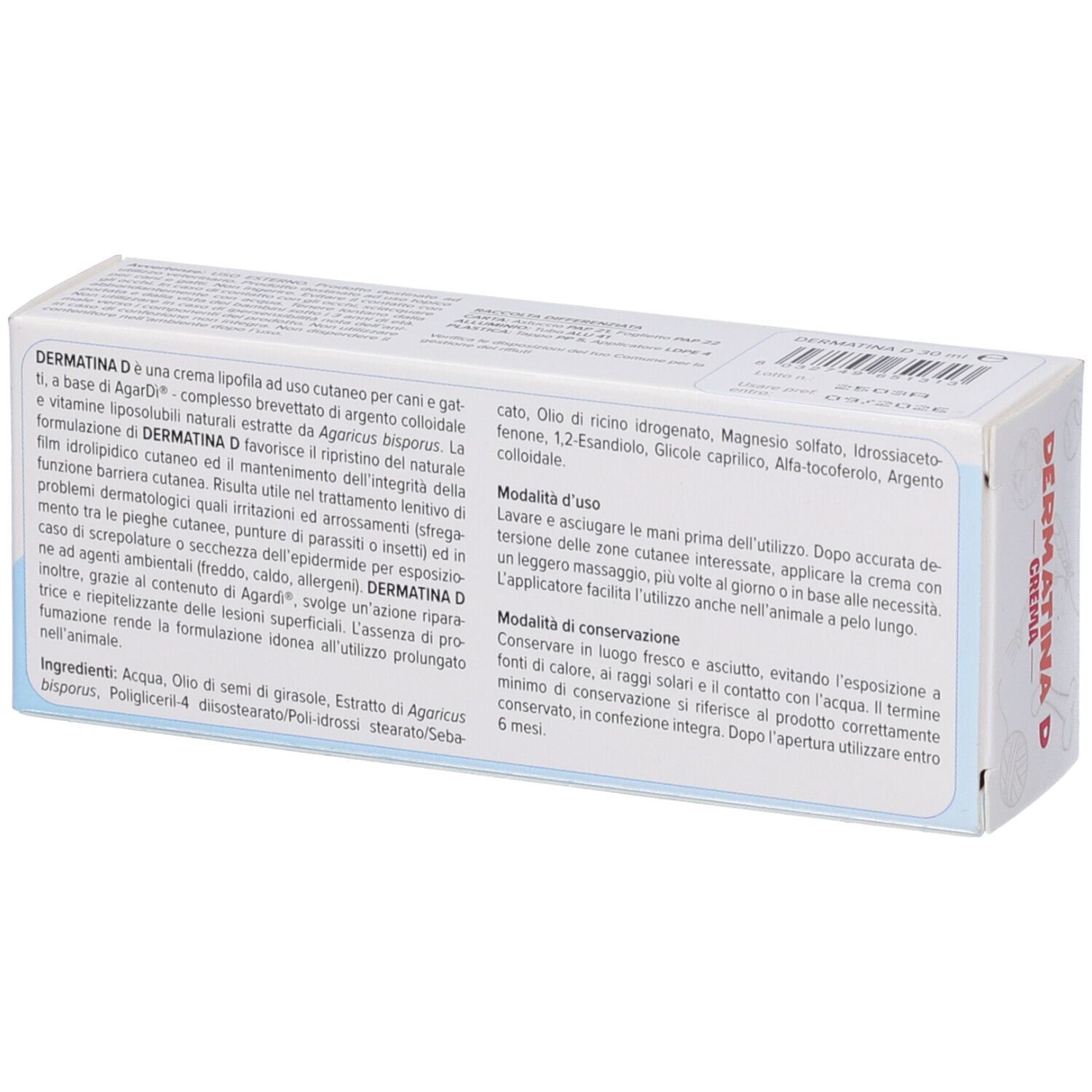 Dermatina D Crema 30 Ml