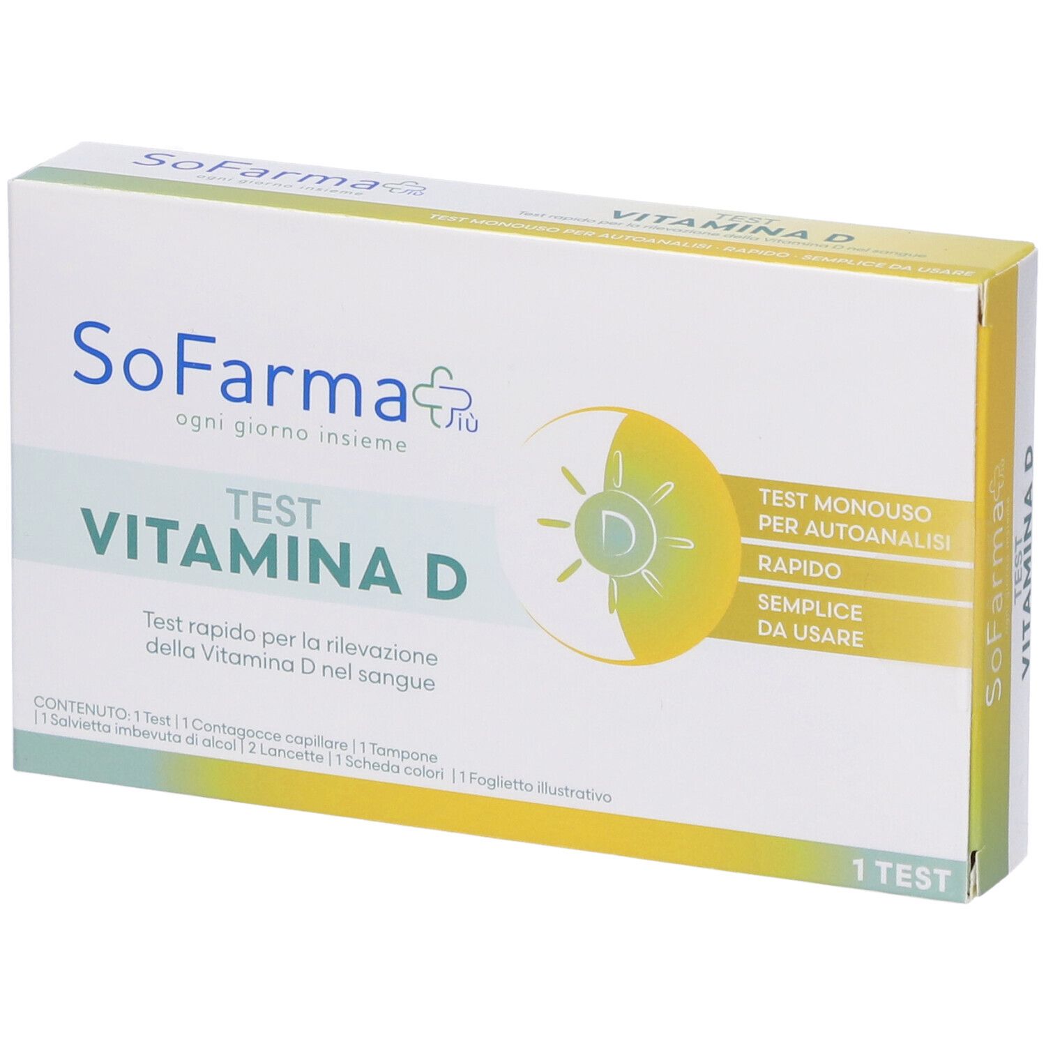 Sofarmapiu' Test Autodiagnostico Vitamina D