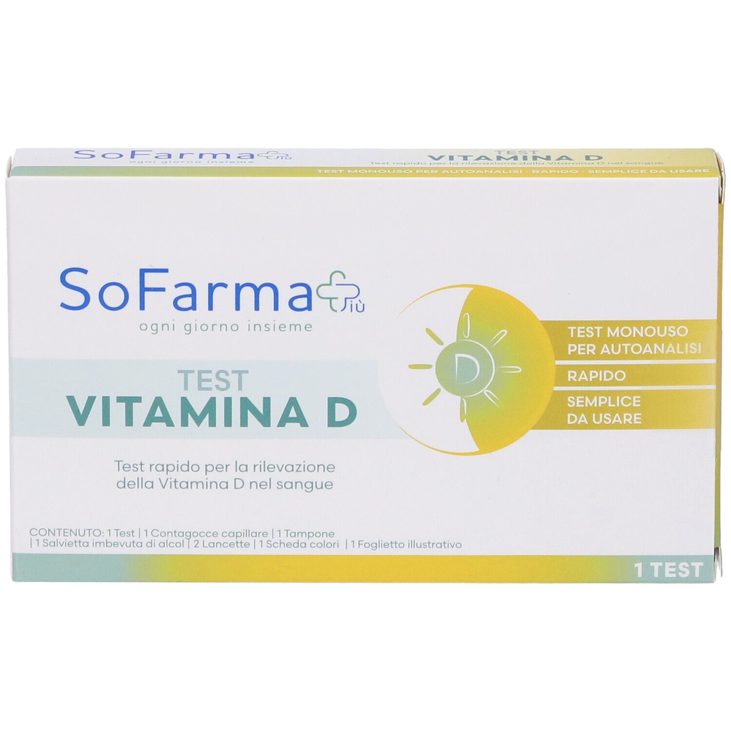 Sofarmapiu' Test Autodiagnostico Vitamina D