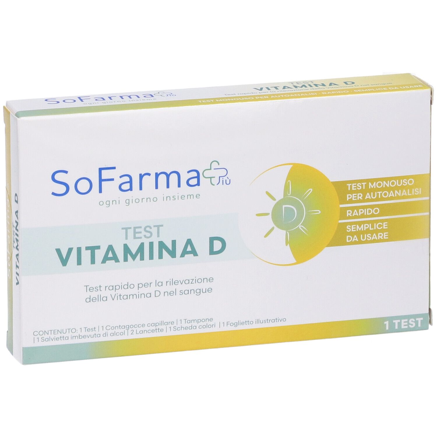 Sofarmapiu' Test Autodiagnostico Vitamina D