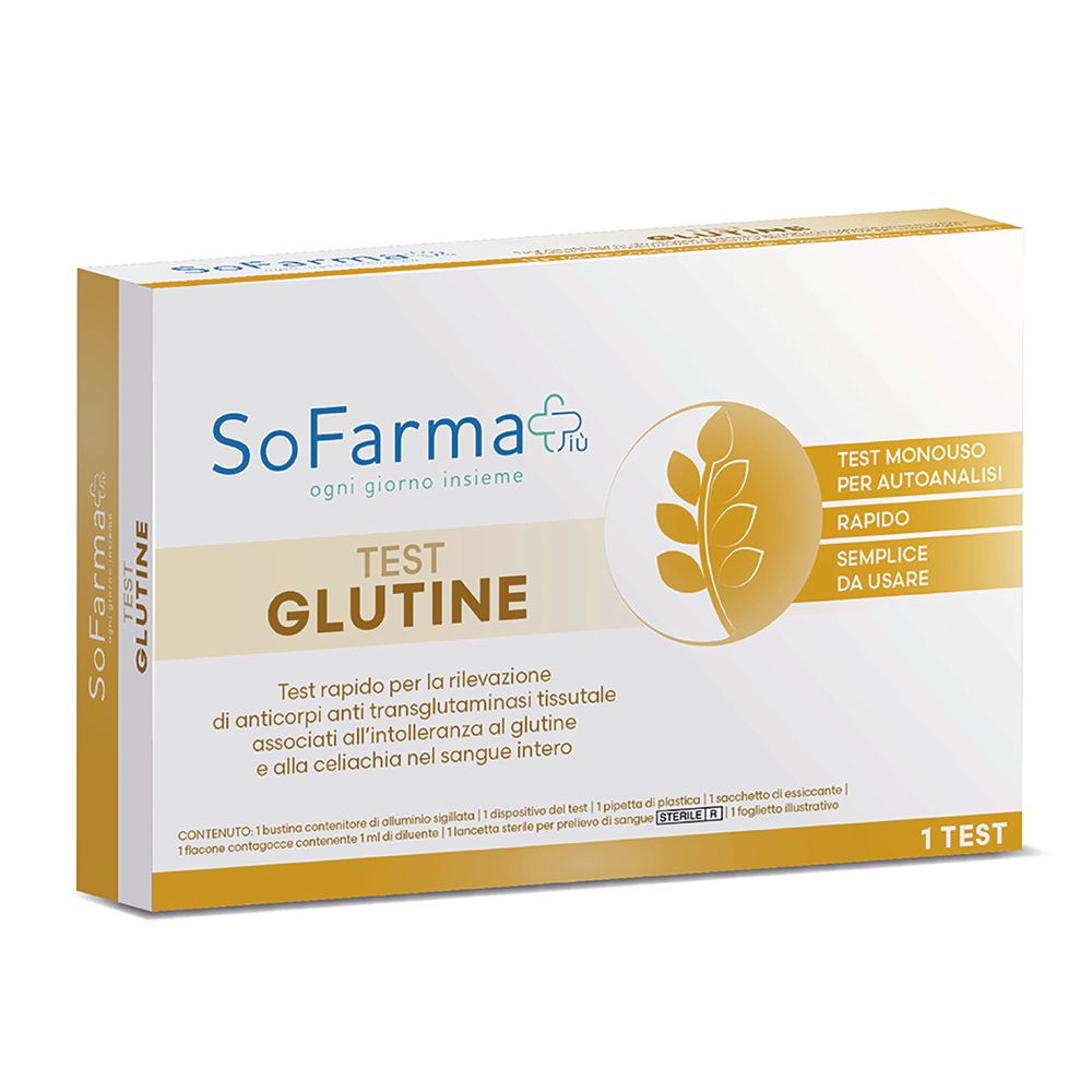 Sofarmapiu' Test Autodiagnostico Glutine