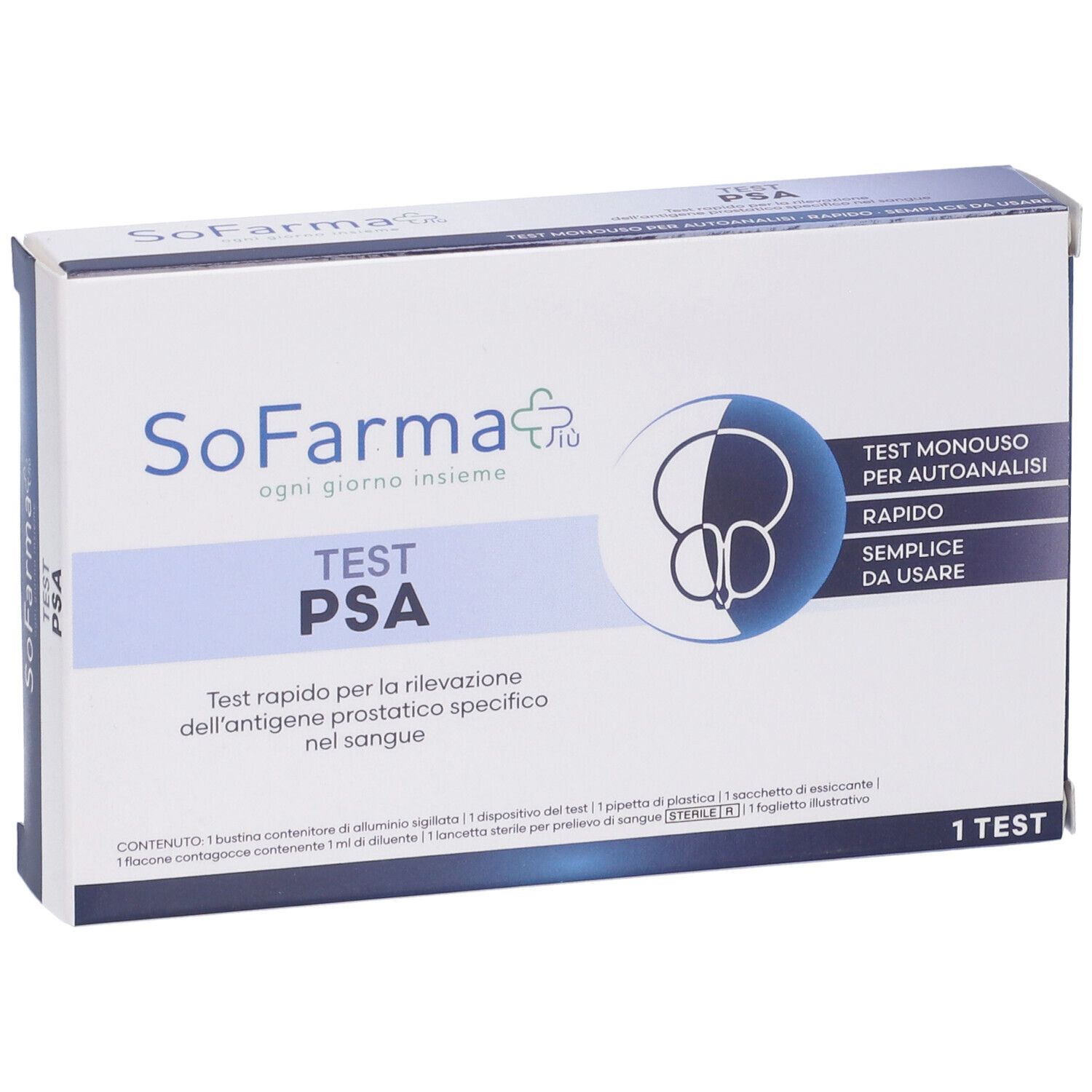 Sofarmapiu' Test Autodiagnostico Psa