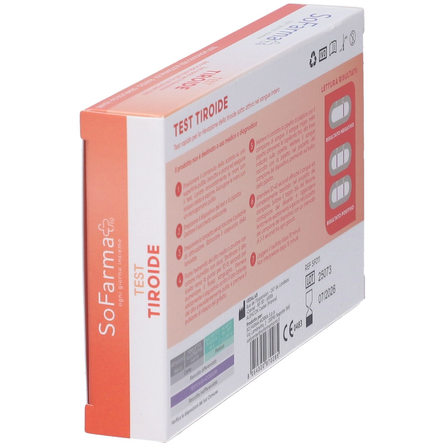 Sofarmapiu' Test Autodiagnostico Tiroide