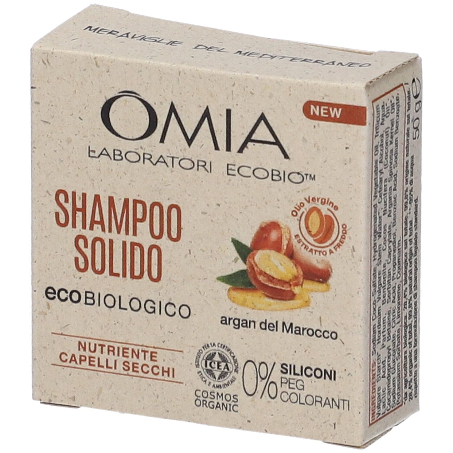 OMIA Shampoo Solido Argan Del Marocco