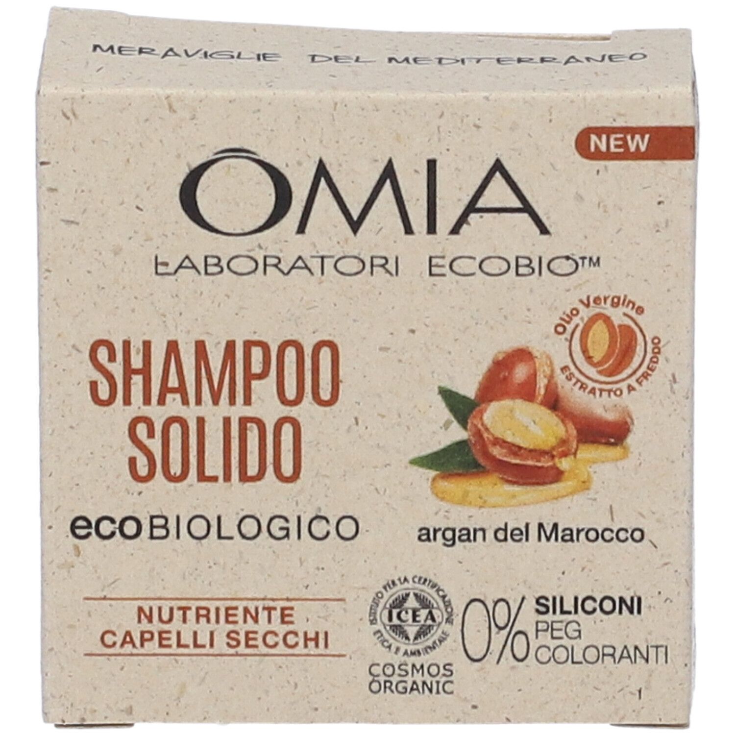 OMIA Shampoo Solido Argan Del Marocco