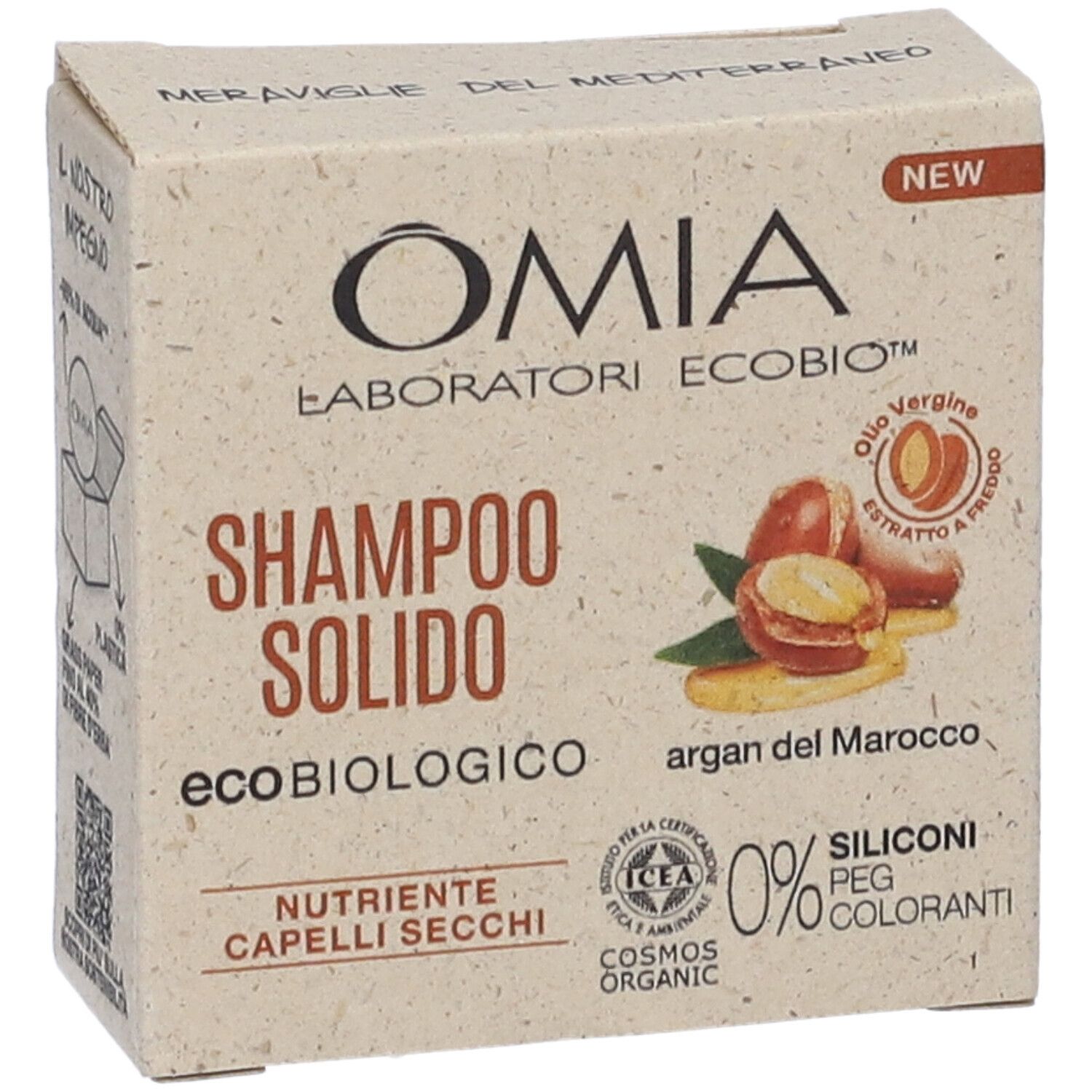 OMIA Shampoo Solido Argan Del Marocco