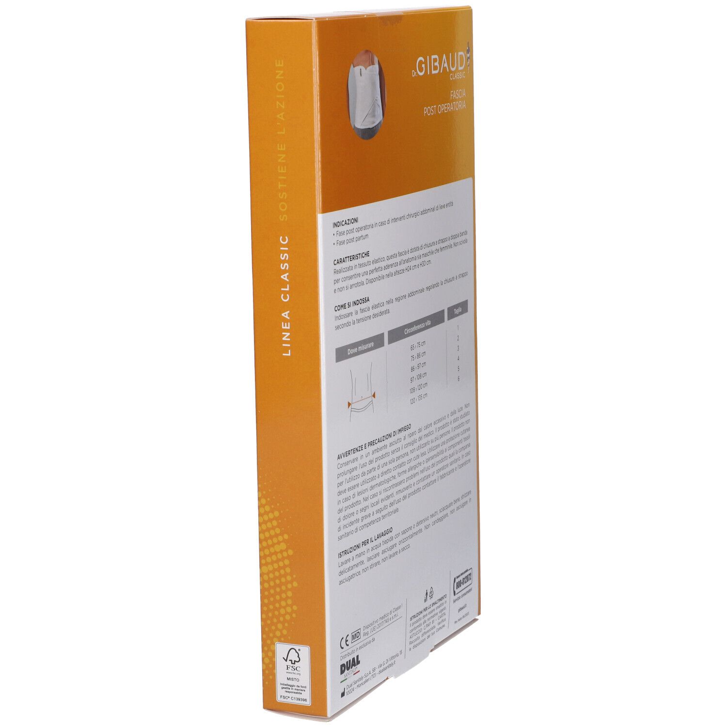 Fascia Post Operatoria Gibaud Classic H30 Taglia 4