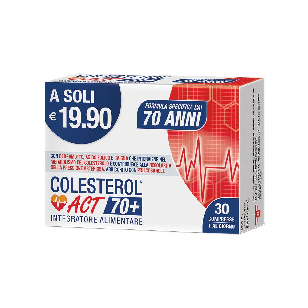 Colesterol ACT 70+ Integratore Alimentare