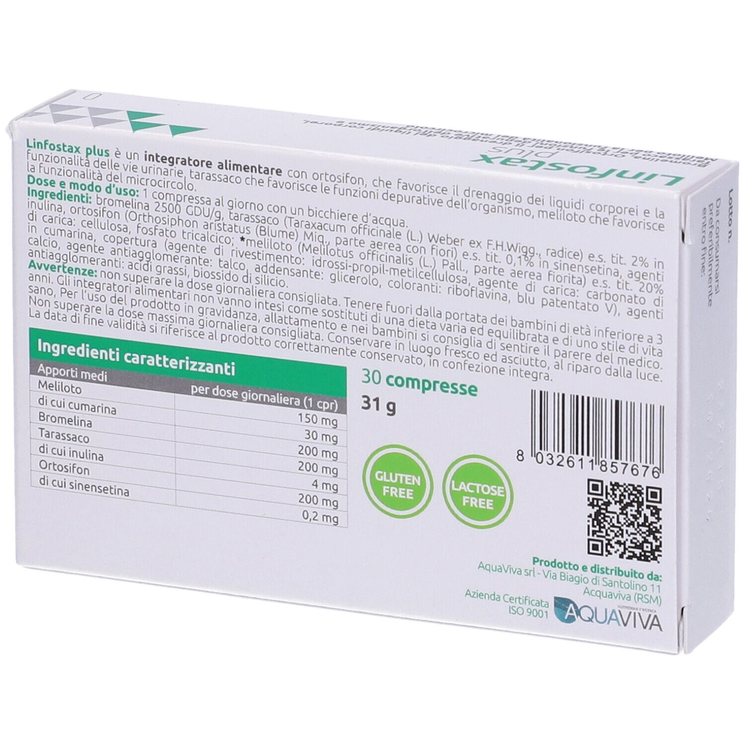 LINFOSTAX PLUS 30CPR