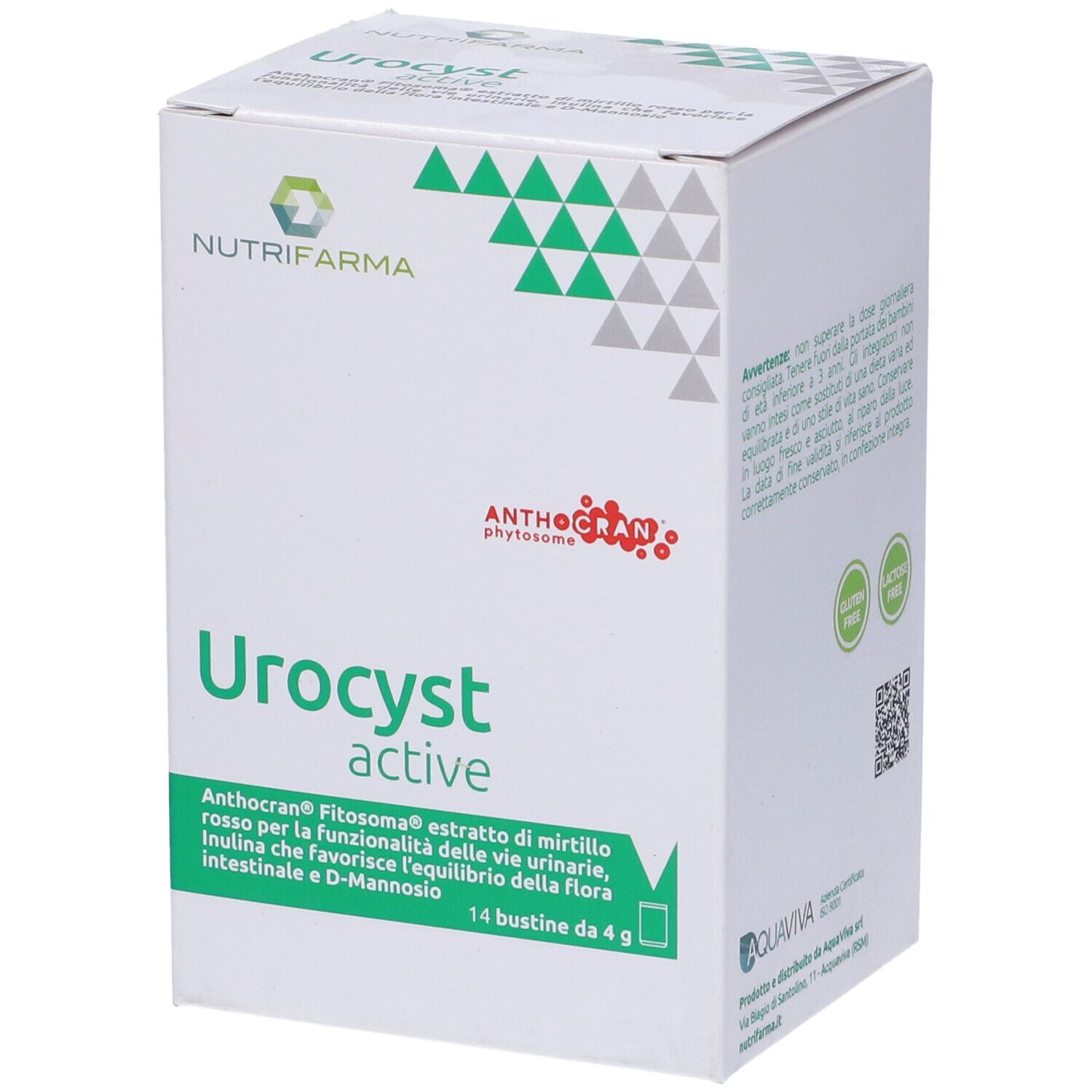 Nutrifarma Urocyst Active 14 Bustine