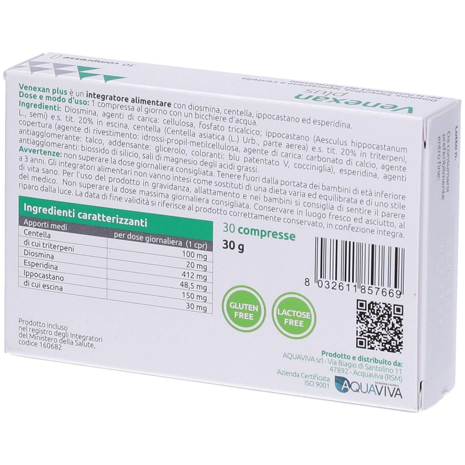 Venexan Plus 30 Compresse