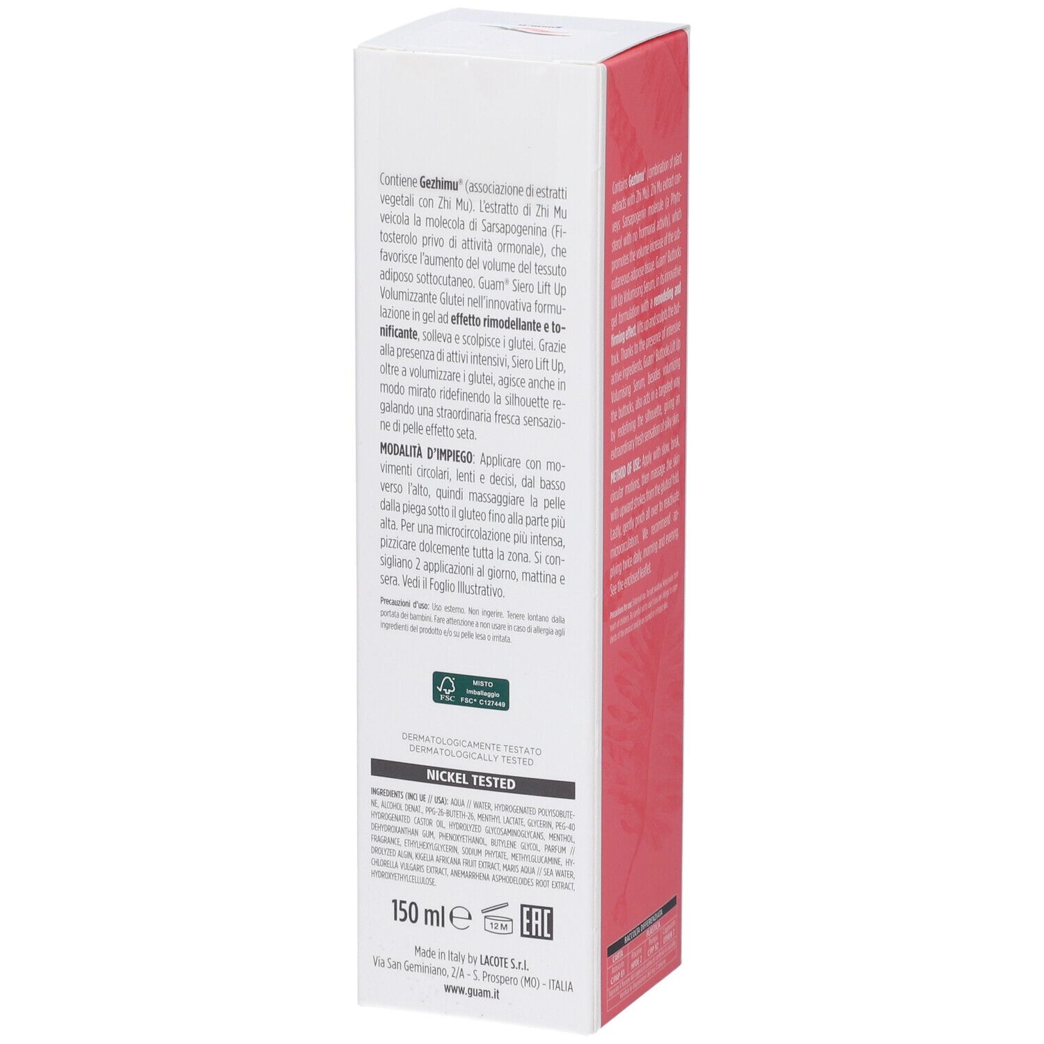 Guam Inthenso Effect Siero Lift Up Siero