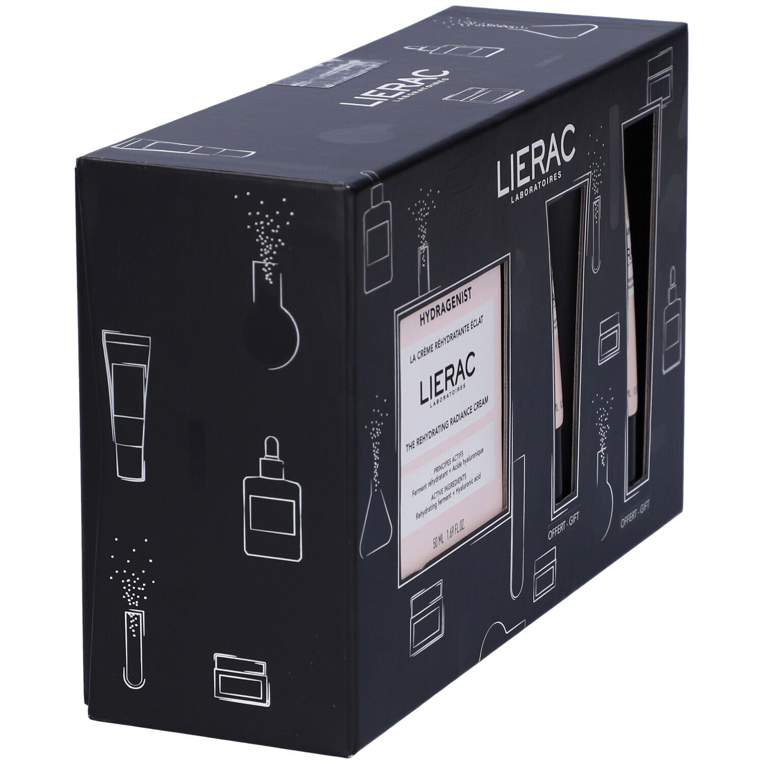 LIERAC Hydragenist Cofanetto Crema, Siero e Trattamento Occhi