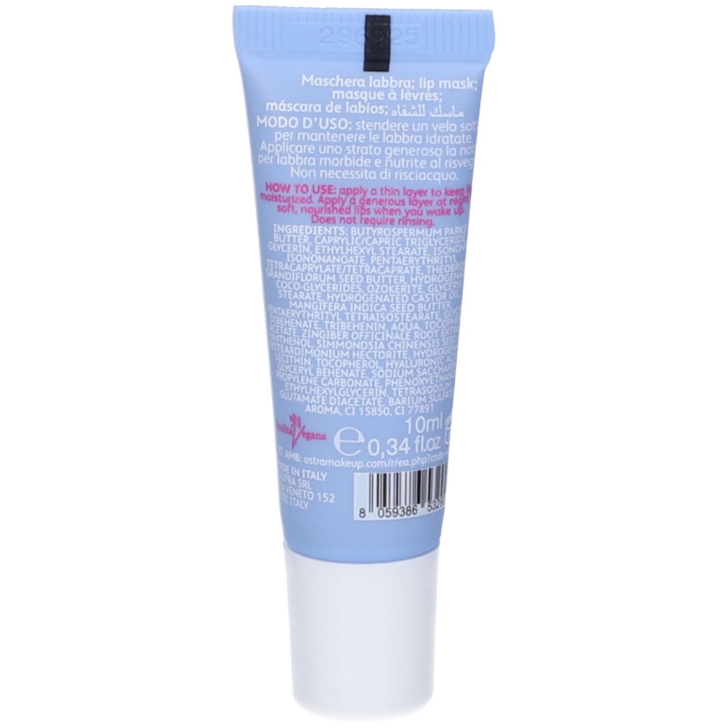Astra Skin Maschera Labbra Rigenerante Nutriente Leave-On
