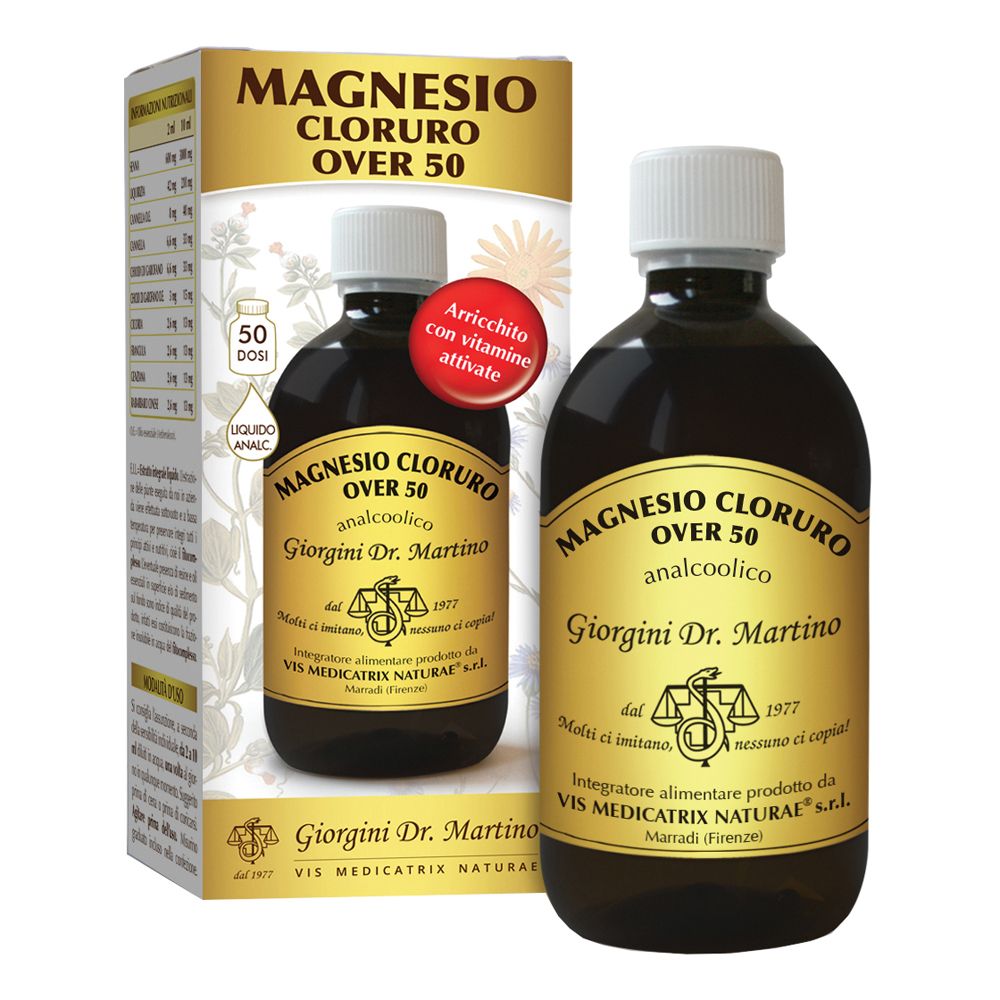 Magnesio Cloruro Over 50 Soluzione Orale