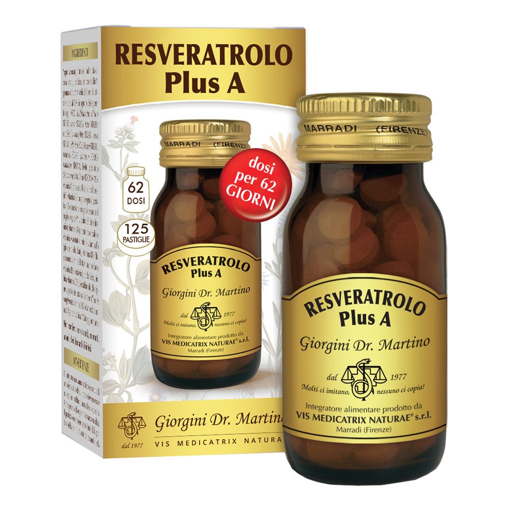 Resveratrolo Plus A 125 Pastiglie
