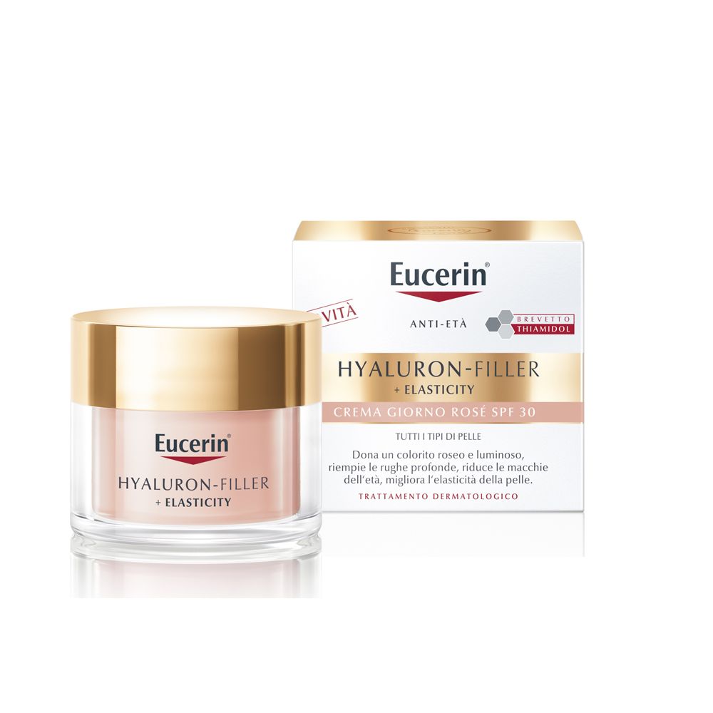 Eucerin Hyaluron-Filler + Elasticity Crema Giorno Rose SPF 30 50ml