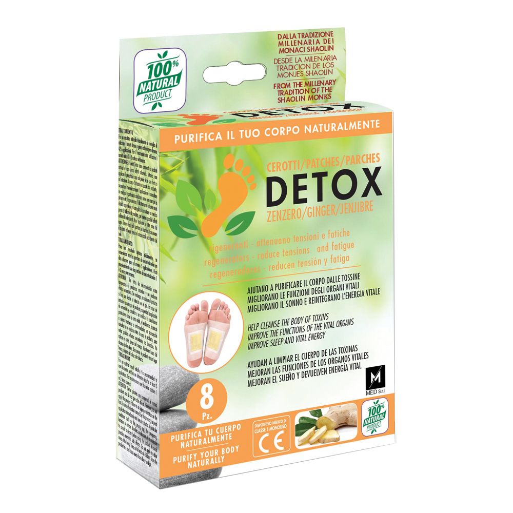 Cerotto Detox Zenzero 8 Pezzi