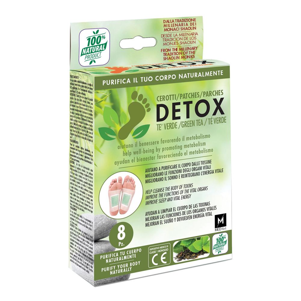 Cerotto Detox Te' Verde 8 Pezzi