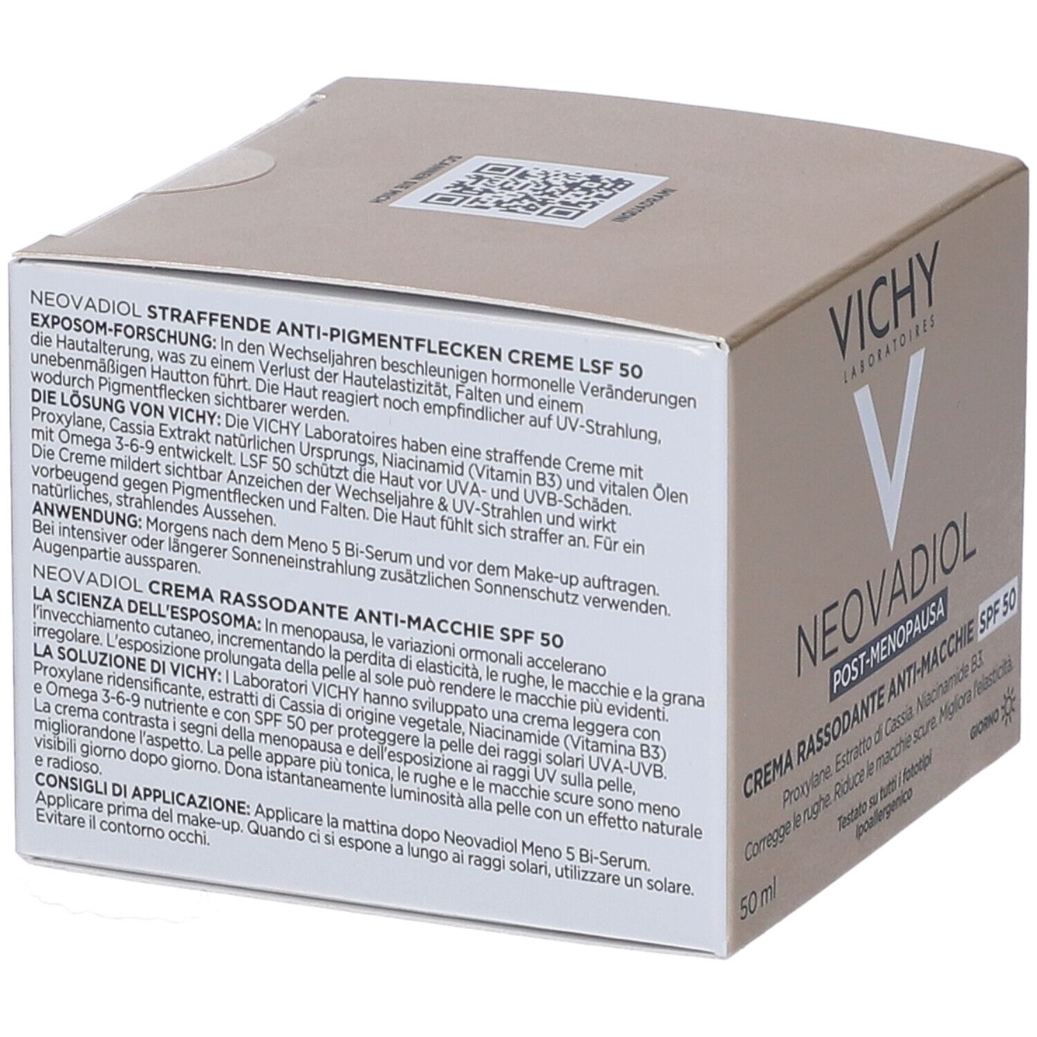 Vichy Neovadiol Crema Rassodante Anti-macchie SPF 50 50 ml