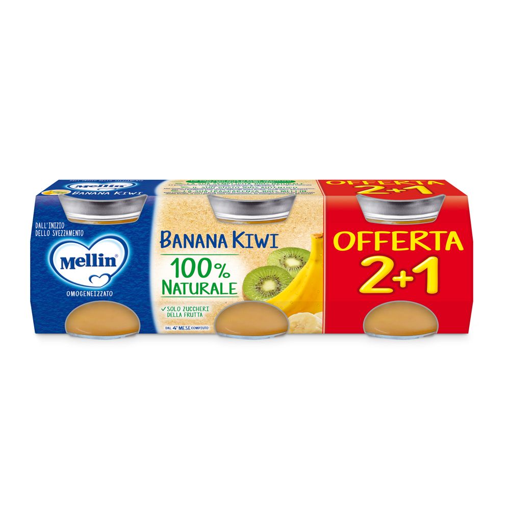 Mellin Omogenizzato Banana Kiwi