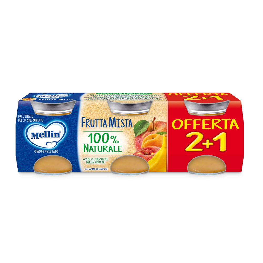 Mellin Omogeneizzato Frutta Mista