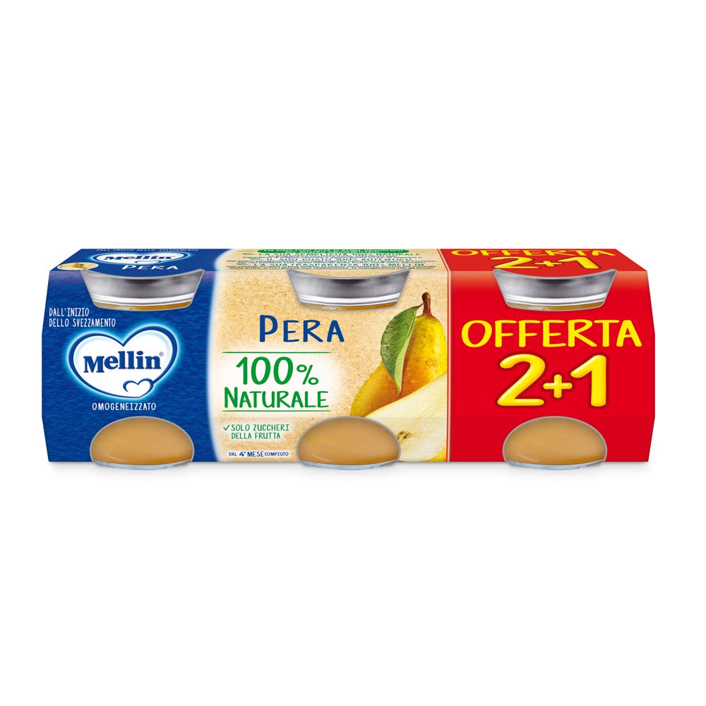 Mellin Omogenizzato Pera